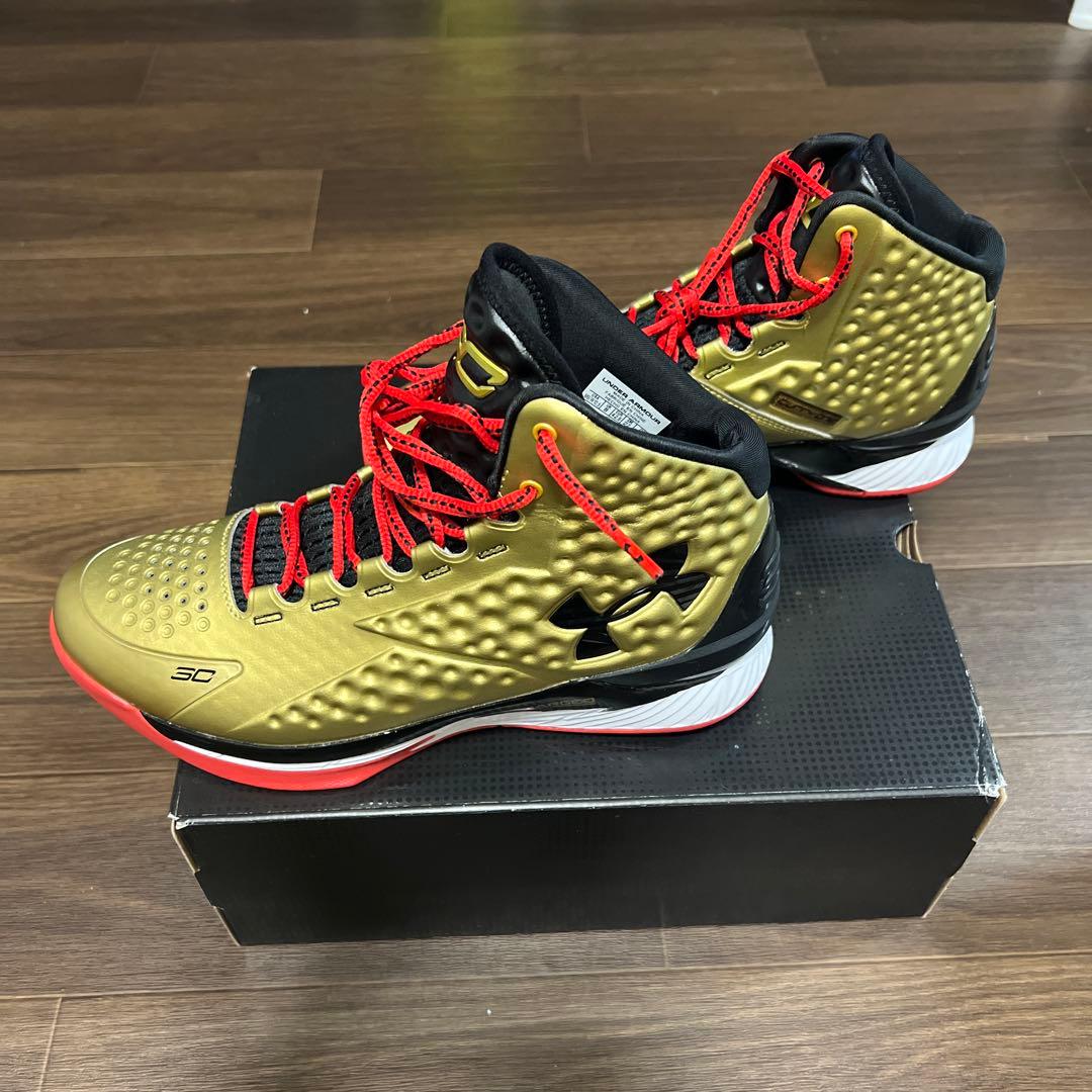 アンダーアーマー カリー1 ゴールド サイズ27cm 新品