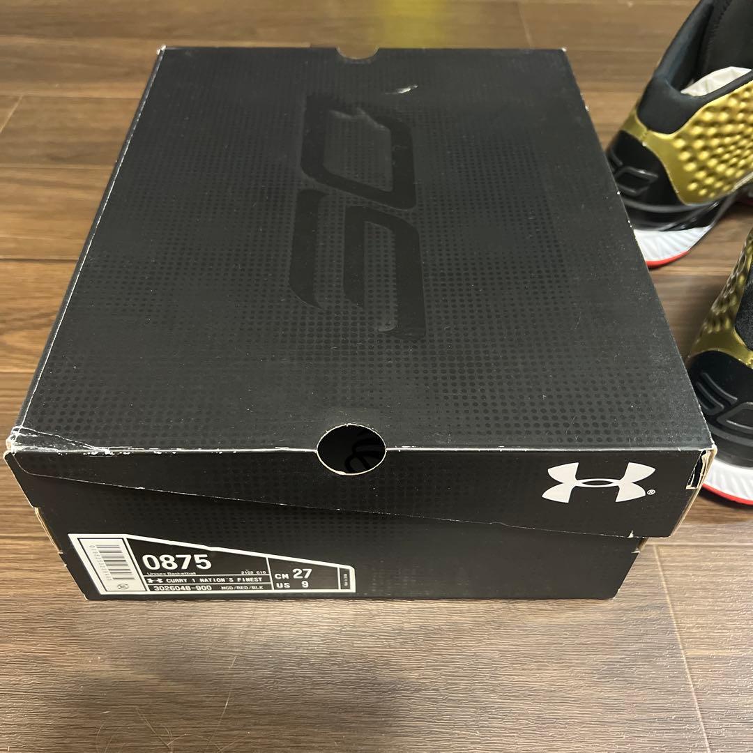 アンダーアーマー カリー1 ゴールド サイズ27cm 新品