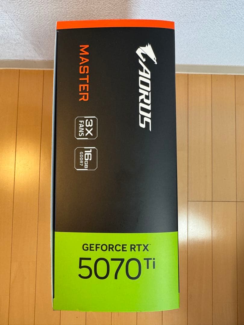グラフィックボード・グラボ・ビデオカード GIGABYTE AORUSMASTER GEFORCE RTX 5070 Ti
