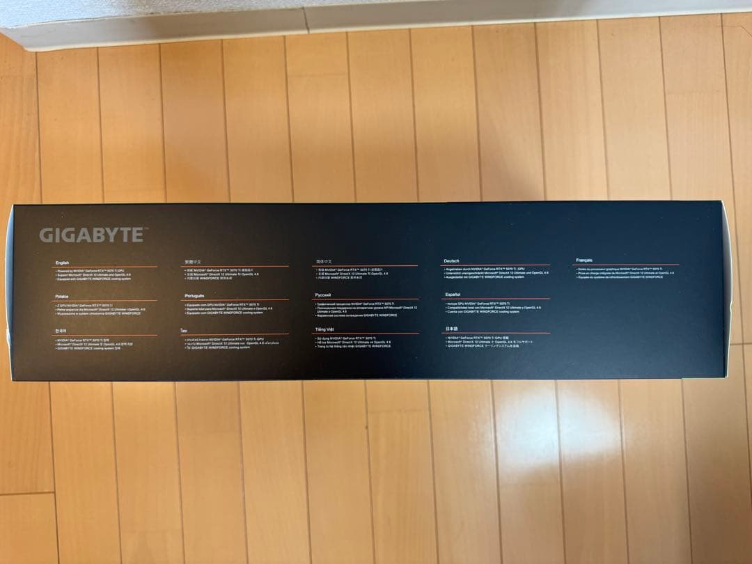 グラフィックボード・グラボ・ビデオカード GIGABYTE AORUSMASTER GEFORCE RTX 5070 Ti