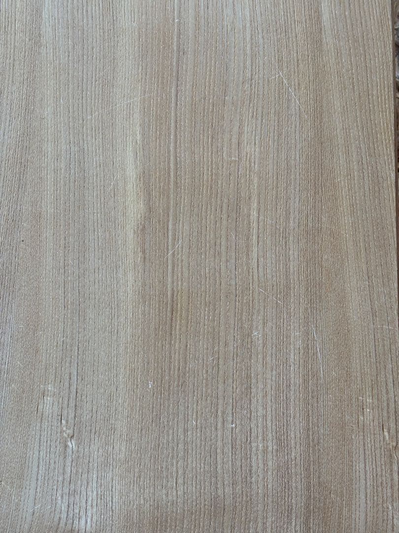 無印 ステンレスユニットシェルフ　タモ材棚セット　大　中古