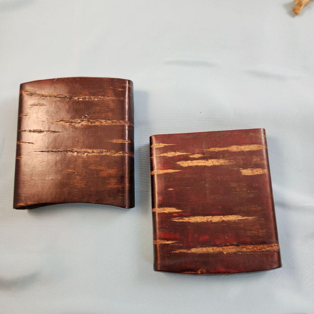 【純銀】煙管 煙草入れ 煙管入れ 刻印 【33.59g】