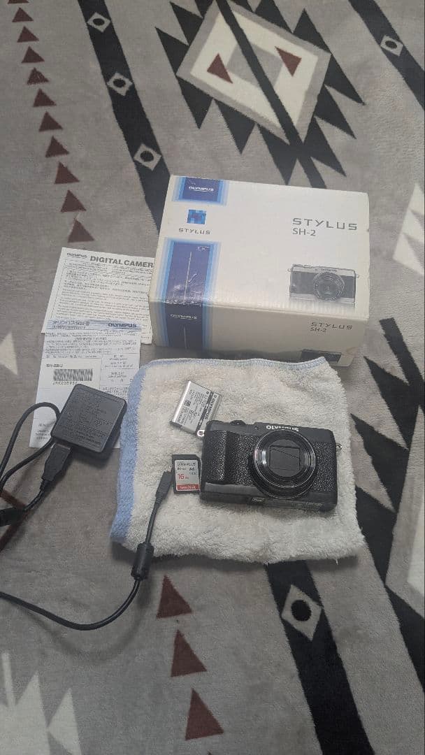 OLYMPUS STYLUS SH-2 コンパクトデジタルカメラ