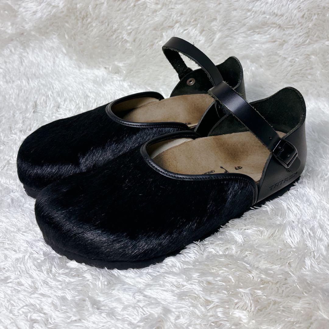 希少 TATAMI ビルケンシュトック ヘッセン ハラコ 37 クロッグサンダル