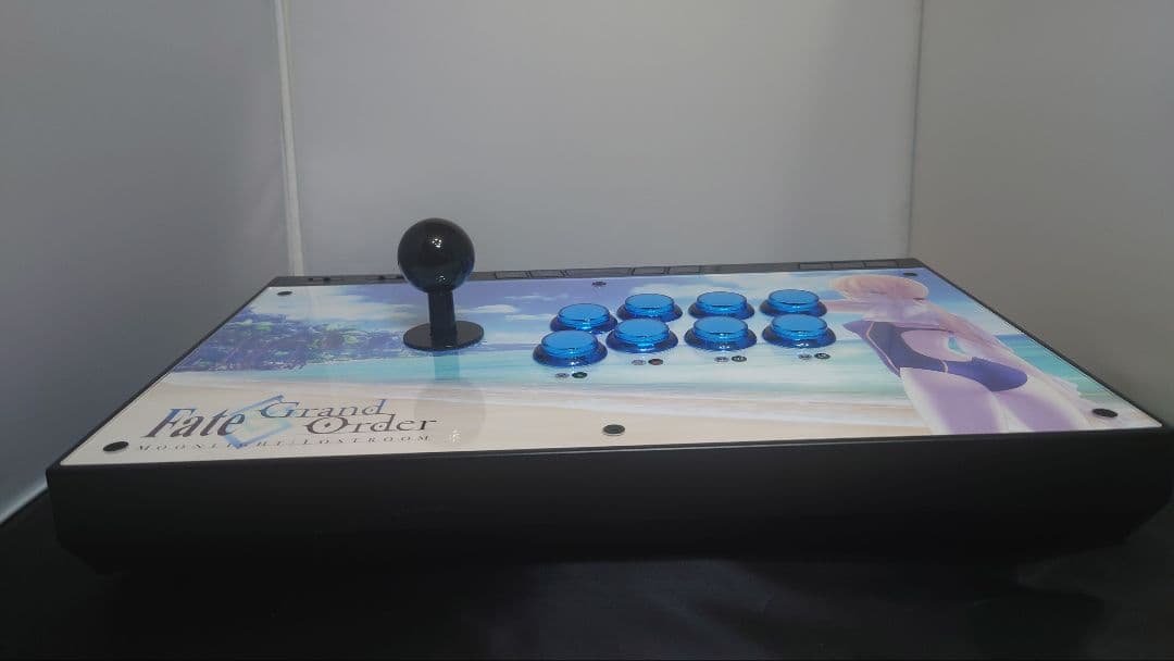 GameSir C2 自作イラスト付 アケコン　mad cats