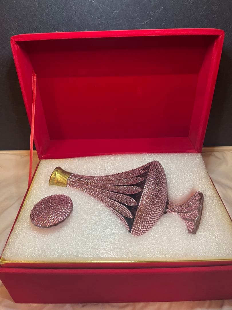 クリスタルデキャンタ　トラディション　スタイル　ピンク