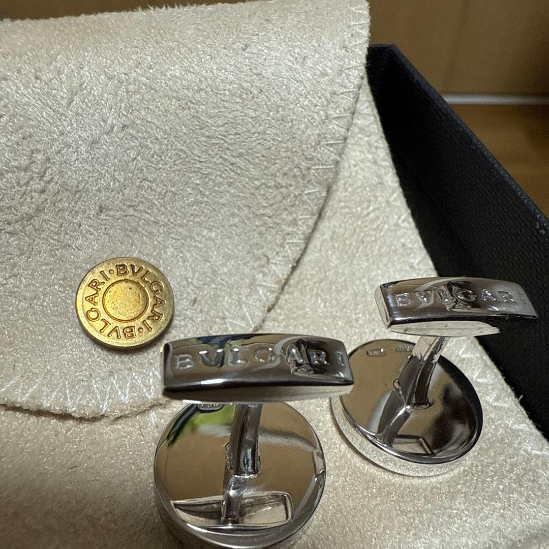 【美品】ブルガリ カフリンクス カフス