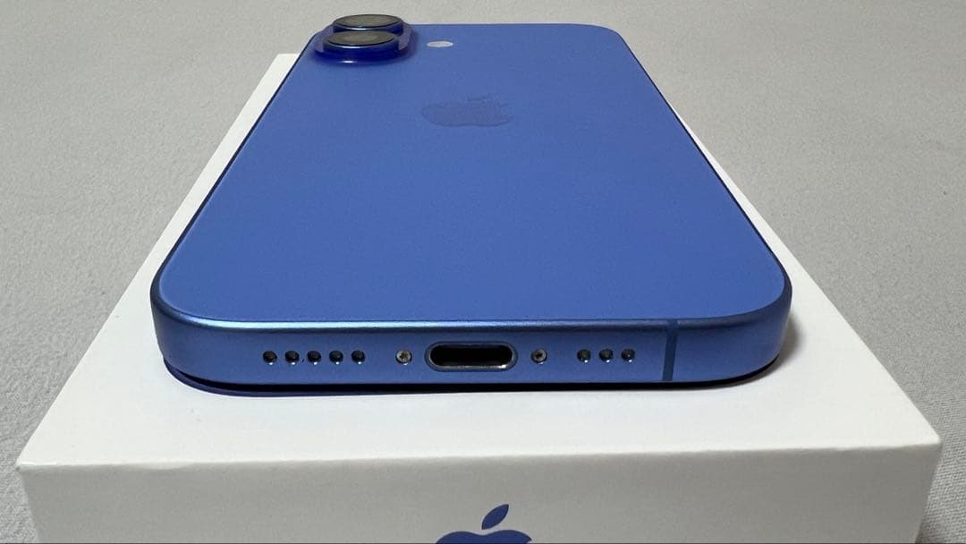 iPhone 16 512GB ウルトラマリン SIMフリー バッテリー93%
