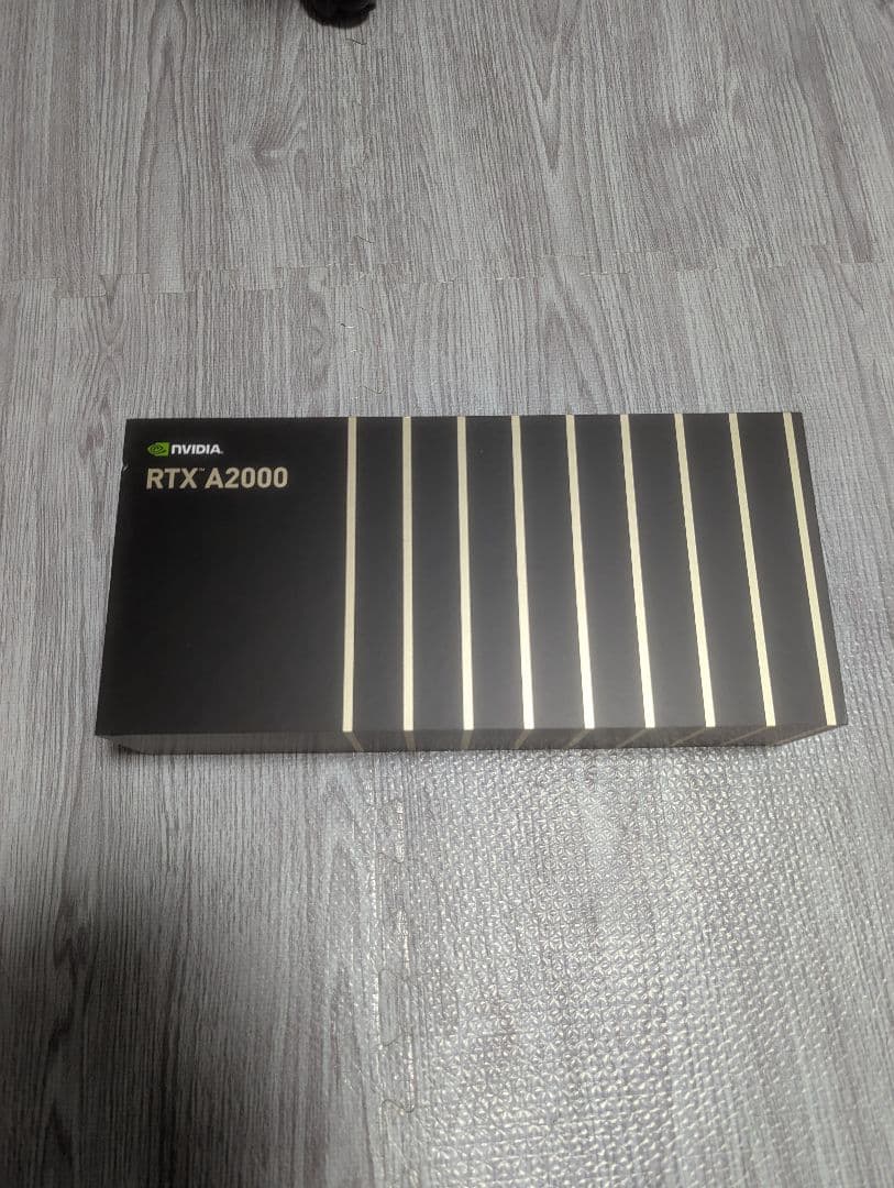 未使用 NVIDIA RTX A2000 6GB グラフィックボード