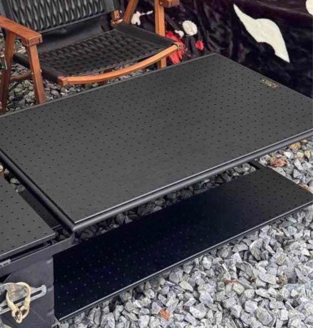 《新品未使用》H&O SC ブリッジテーブル 50 ブラック シェルコン