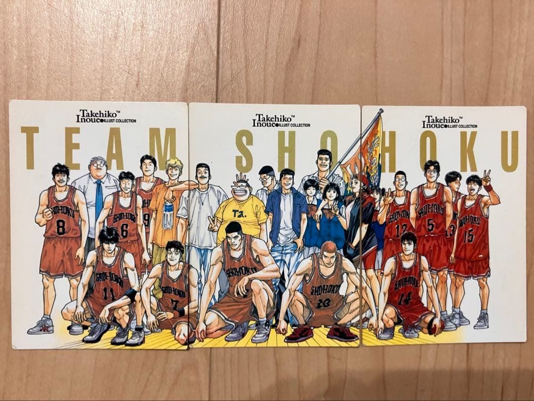 スラムダンク【3枚セット】⭐︎SLAMDUNK Carddass Masters⭐︎