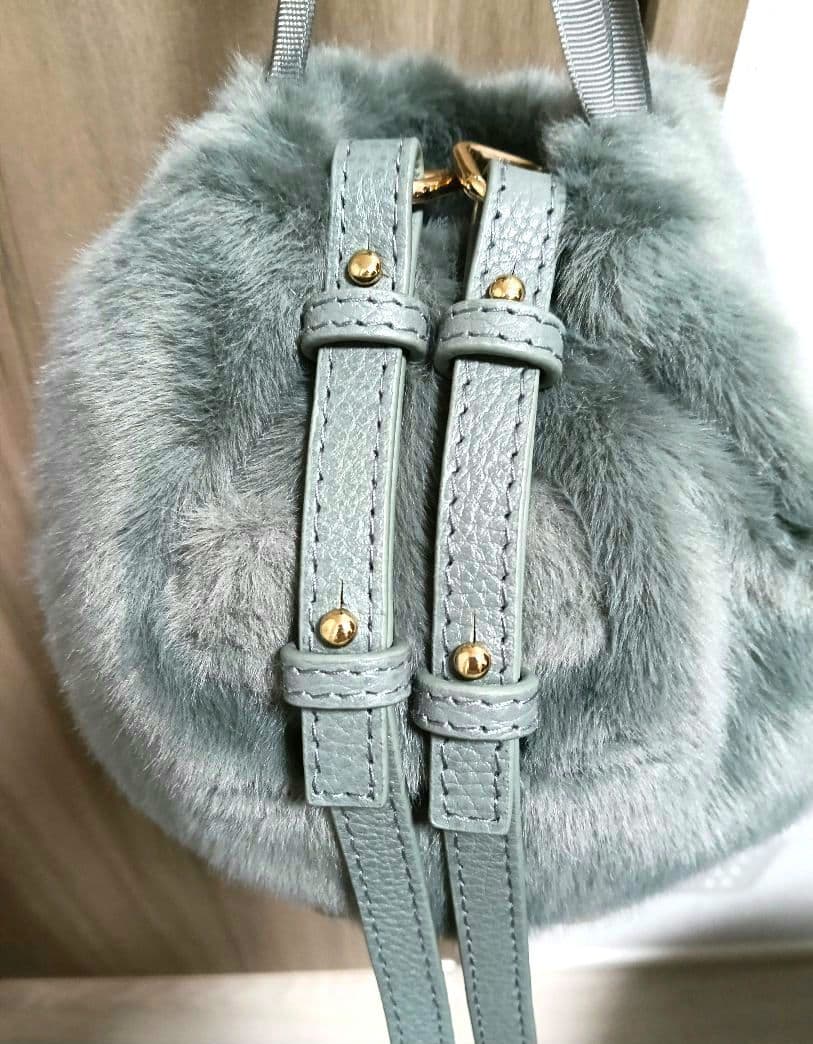 値下げ HAYNI ミネットパニファー 巾着かごバッグ ショルダー ねこ猫ハイニ