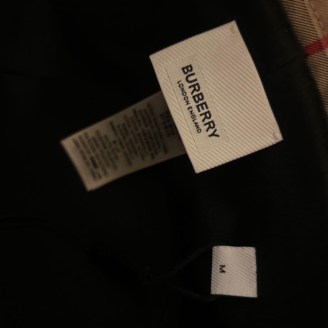 ぎ*ん様 BURBERRY チェック柄 バケットハット Mサイズ