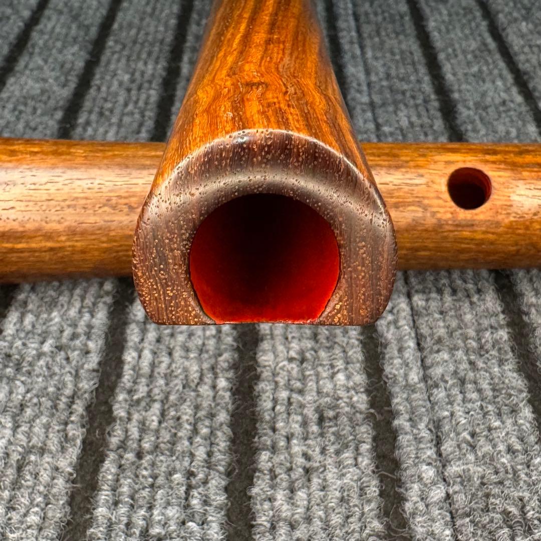 尺八 銘木製 悠 1尺8寸管 七孔