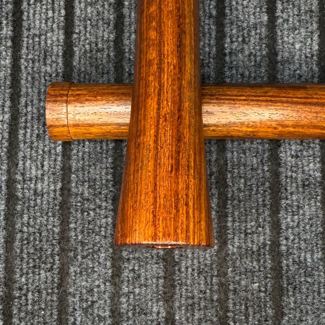 尺八 銘木製 悠 1尺8寸管 七孔