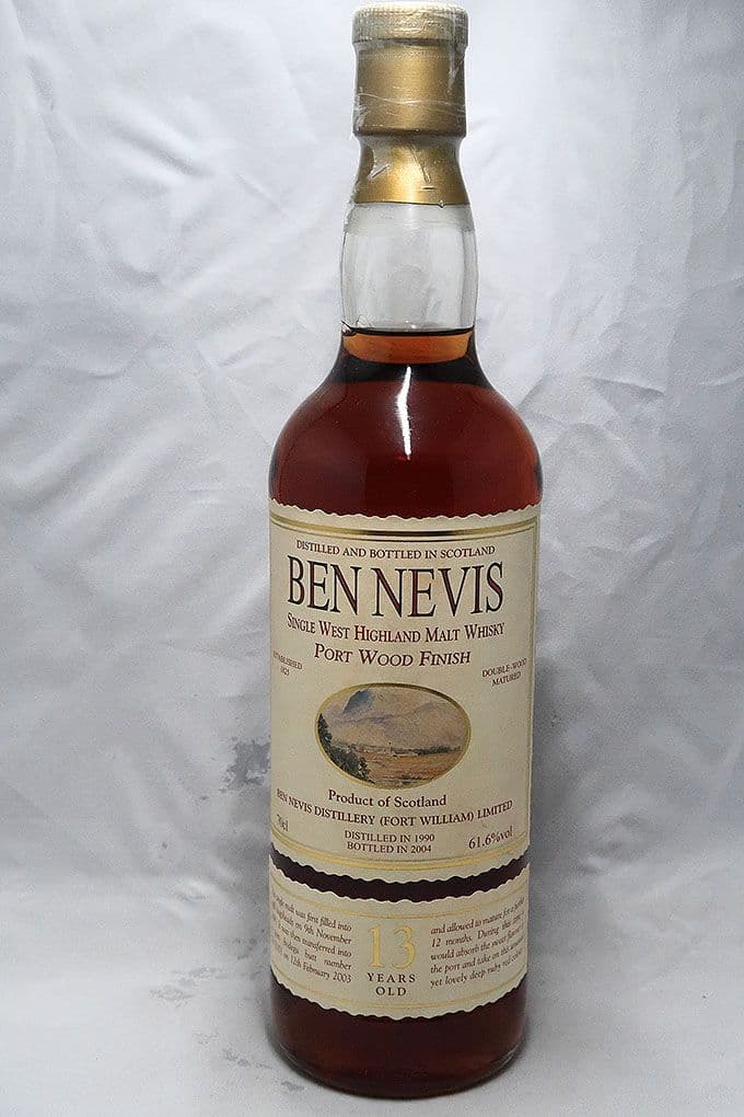 ベンネヴィス１９９０ポートウッドフィニッシュ１３年シングルモルトウィスキー