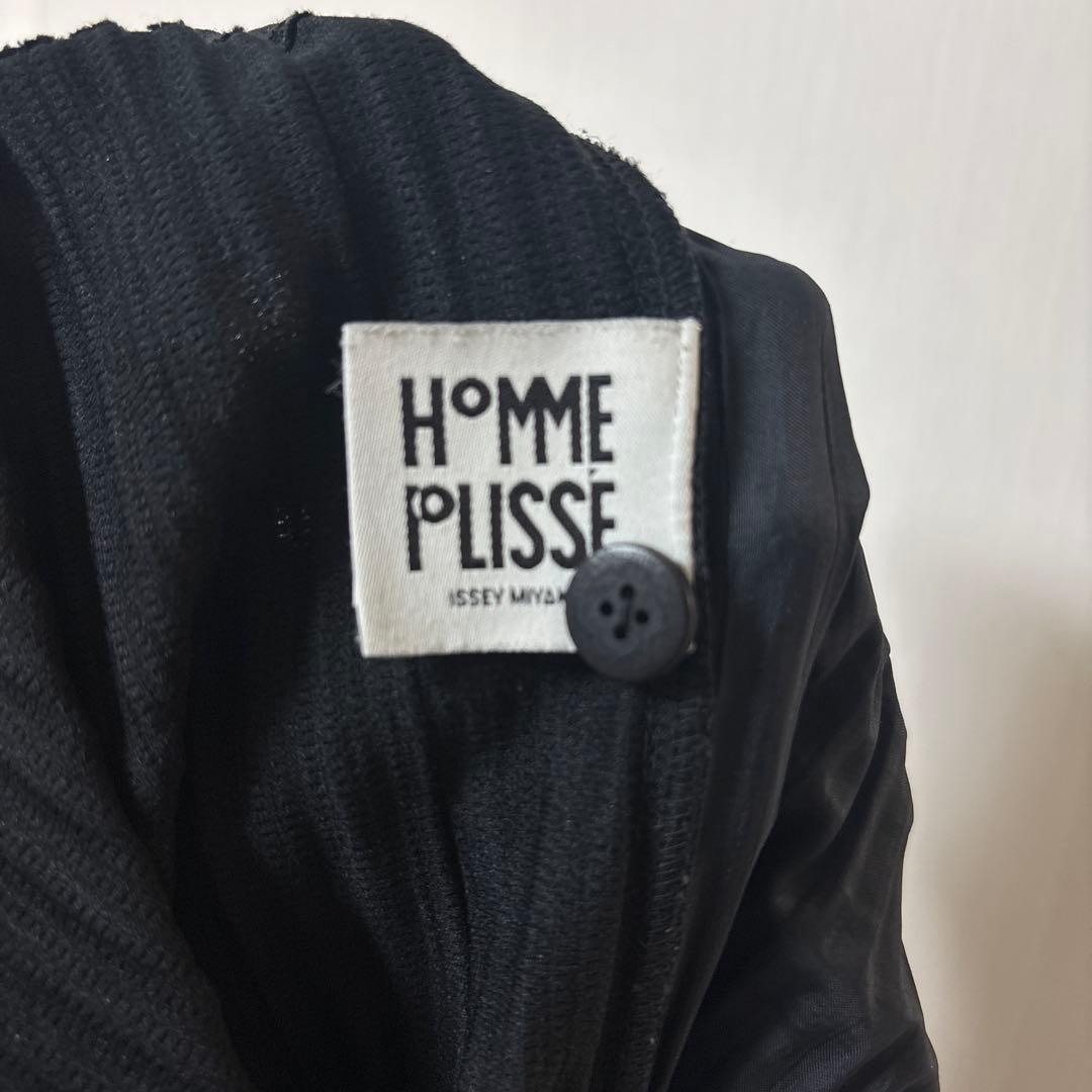 HOMME PLISSÉ ISSEY MIYAKE 黒プリーツパンツ
