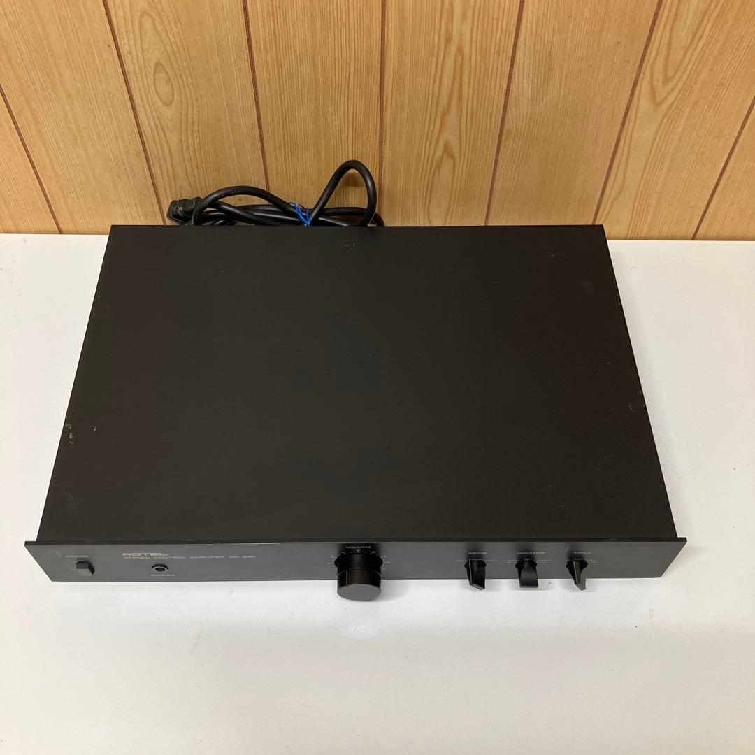 E16 【通電確認済】 ROTEL ローテル RC-880 コントロールアンプ