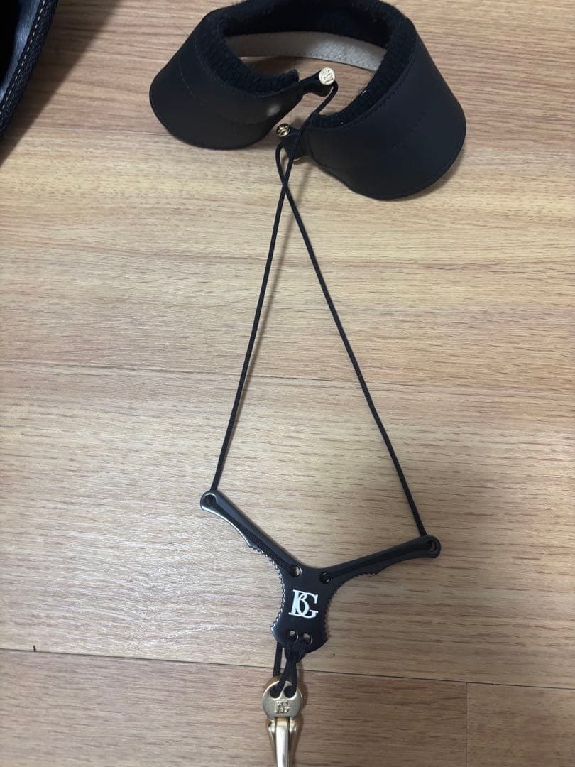 BG　バスクラリネット：バリトンサックス用 ゼン・レザー・ヨーク ストラップ