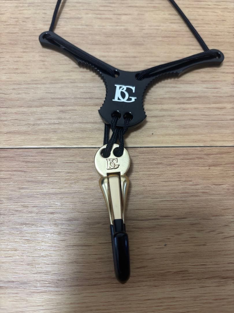 BG　バスクラリネット：バリトンサックス用 ゼン・レザー・ヨーク ストラップ