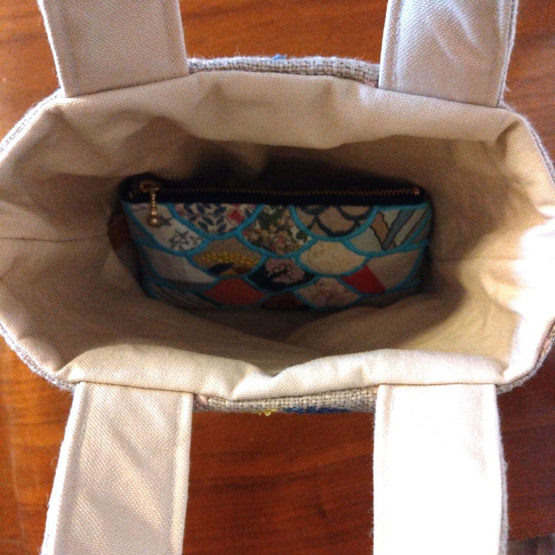 両面　sandrose　バッグ　ミナペルホネン　ハンドメイド