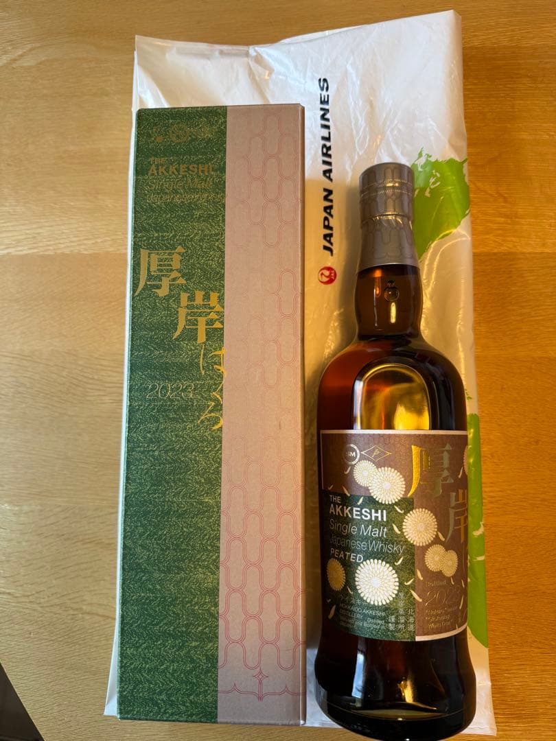 厚岸　はくろ　シングルモルト　ウィスキー　白露　700ml 2023