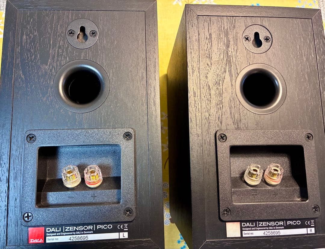 【美品・動作良】DALI ZENSOR PICO（ブラック）ペア スピーカー