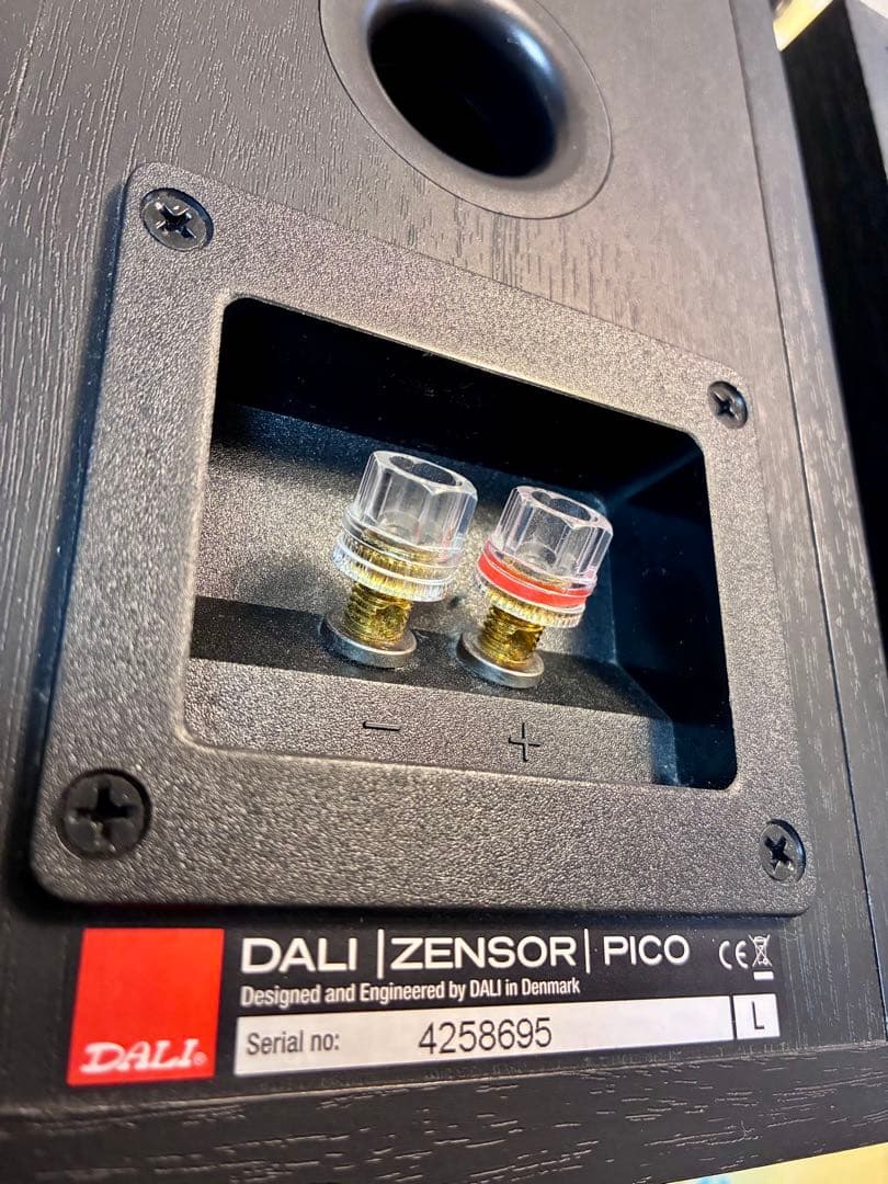 【美品・動作良】DALI ZENSOR PICO（ブラック）ペア スピーカー