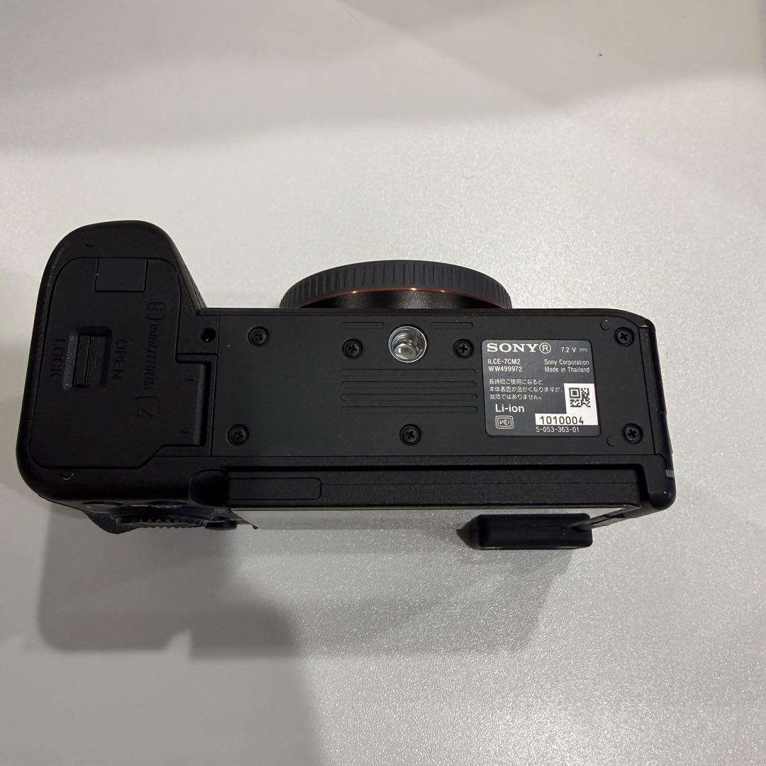 極美品！カメラバッグ、単焦点レンズ付き SONY α7CII ズームレンズキット