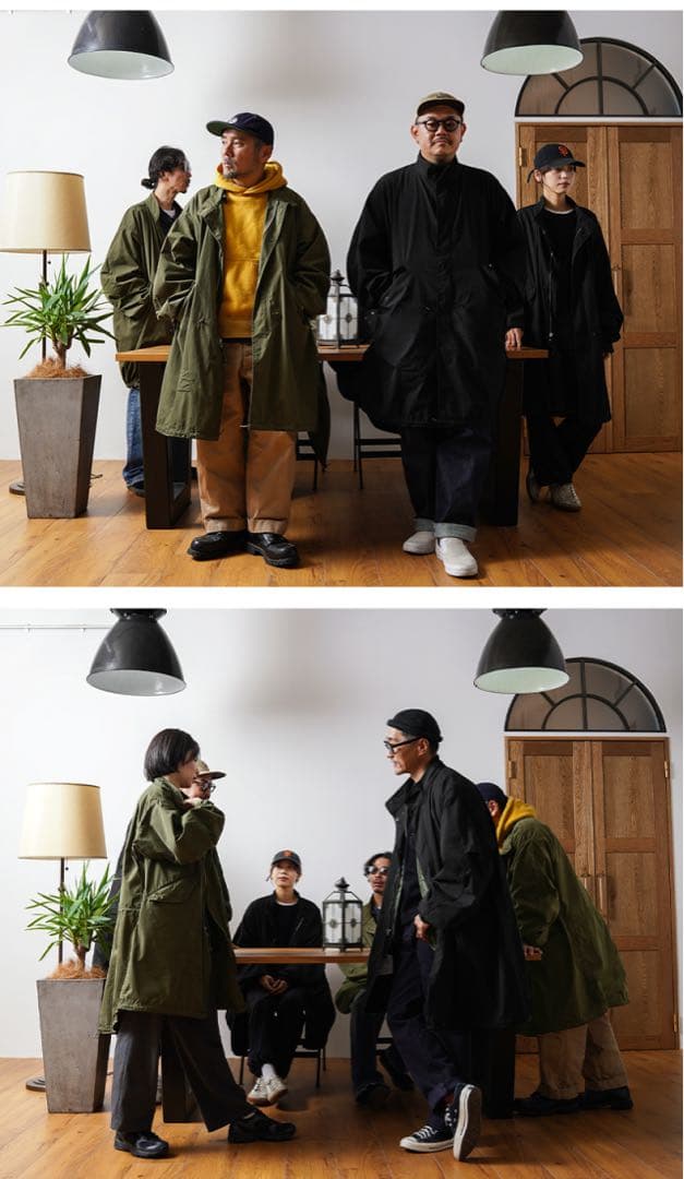 米軍M-65 フィッシュテールパーカー シェル WAIPER.inc