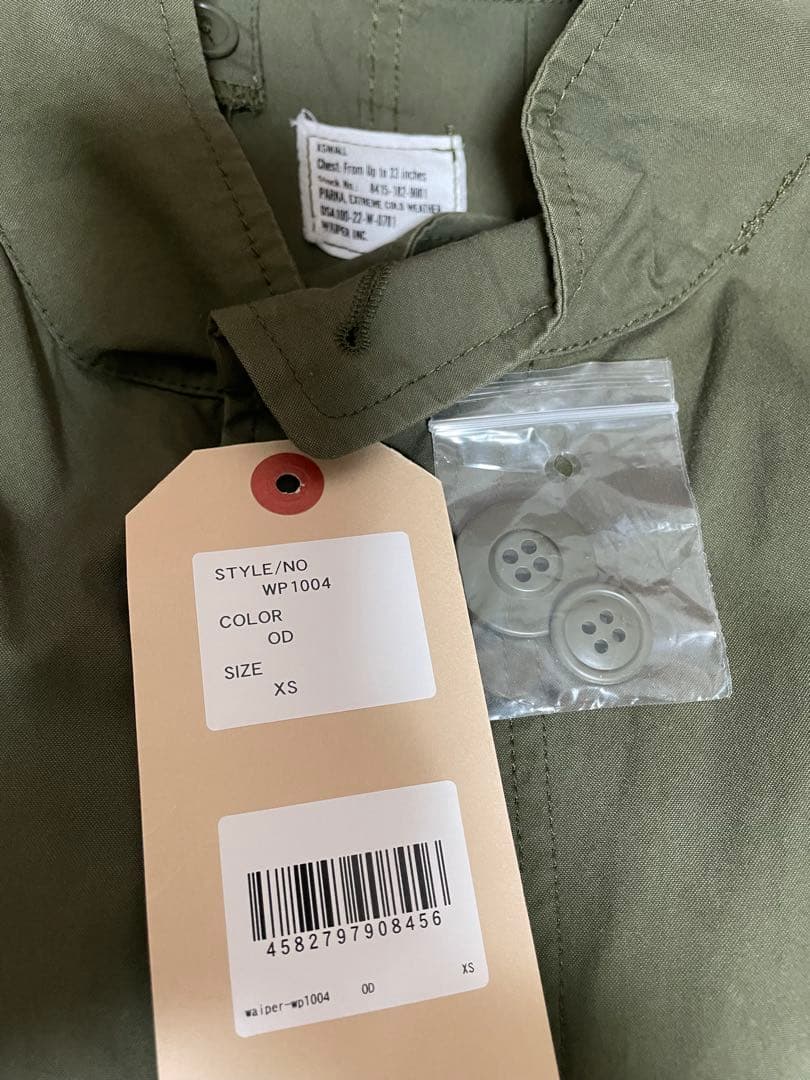 米軍M-65 フィッシュテールパーカー シェル WAIPER.inc