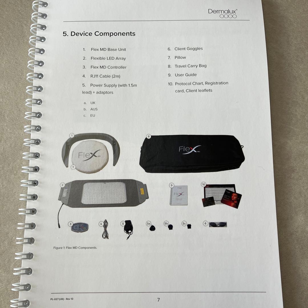 Dermalux フレックスＭＤ　美容機器　カレントボディ