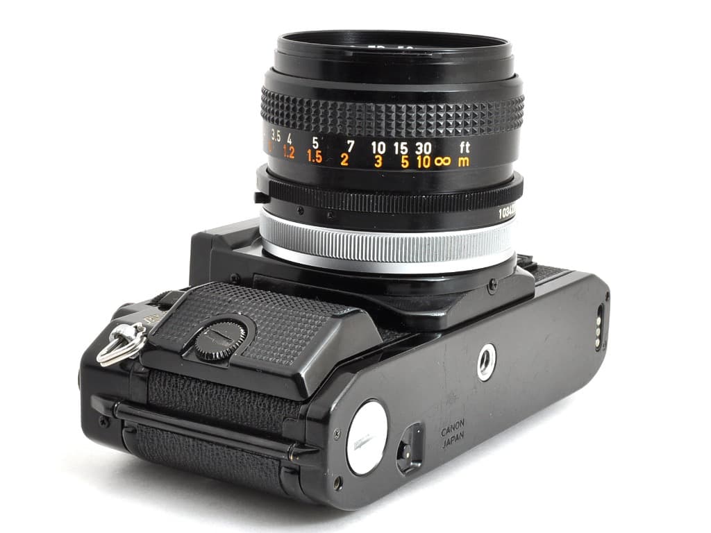 キヤノン A-1 ブラック FD 50mm f1.8 S.C. 動作確認済