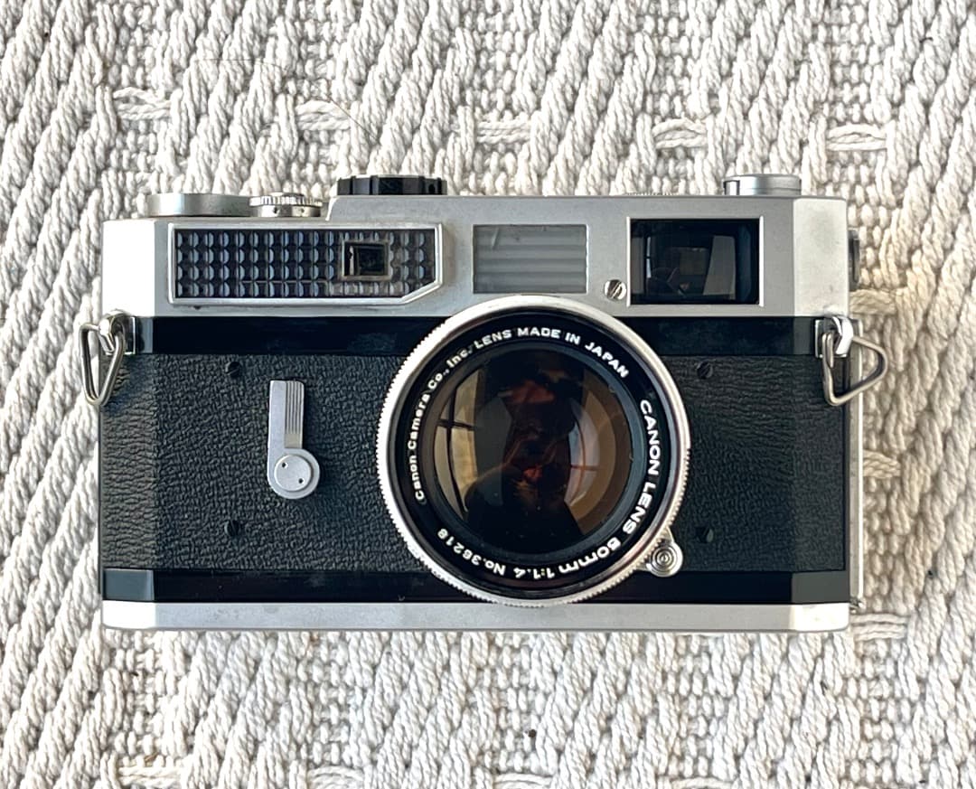 キャノン Canon MODEL 7 50mm f:1.4レンズ付 動作未確認
