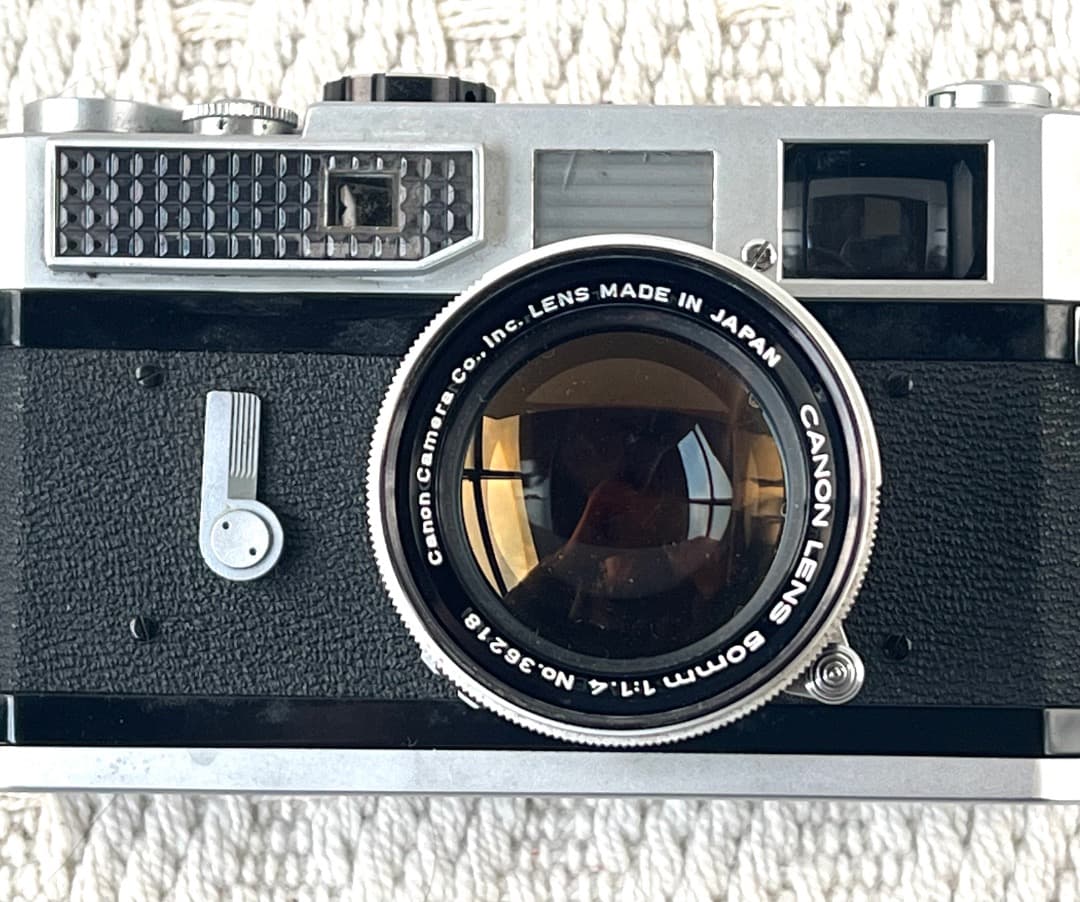 キャノン Canon MODEL 7 50mm f:1.4レンズ付 動作未確認