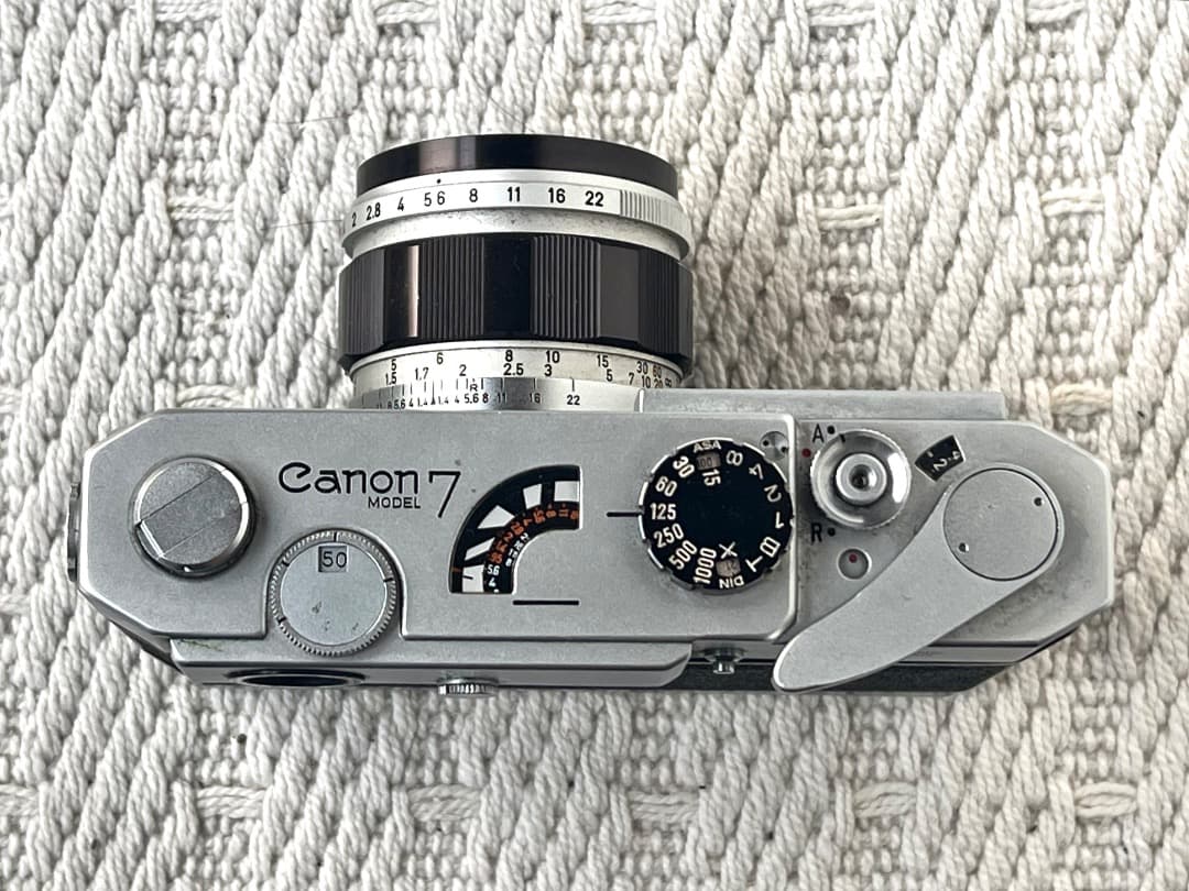 キャノン Canon MODEL 7 50mm f:1.4レンズ付 動作未確認