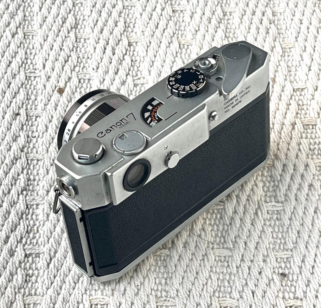 キャノン Canon MODEL 7 50mm f:1.4レンズ付 動作未確認