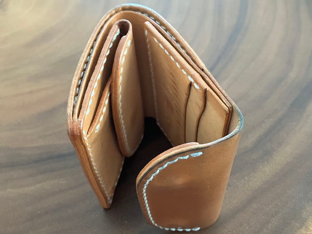 ビーズ屋公ちゃん コードバン ハーフウォレット