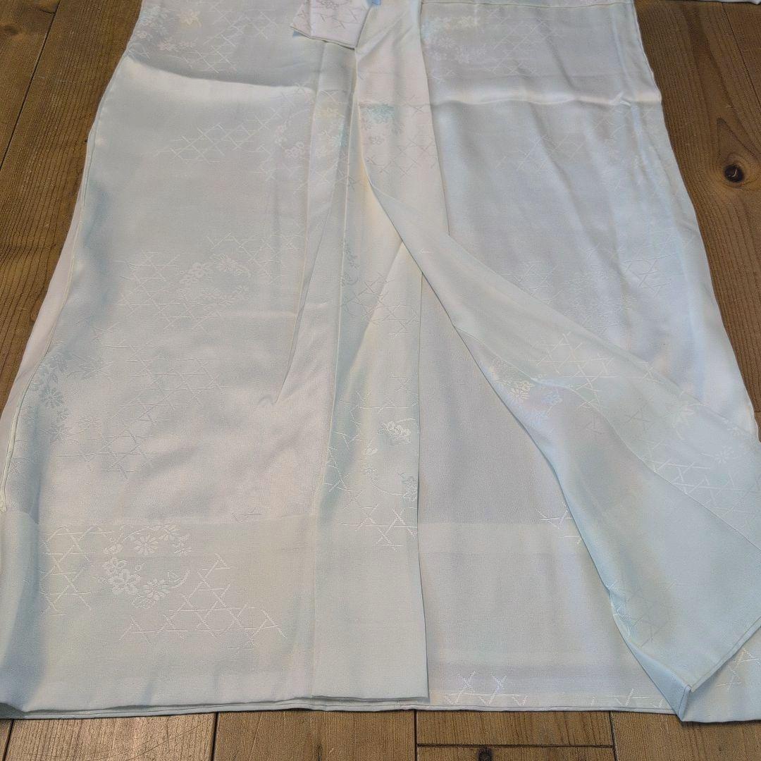 正絹長襦袢　ふるるん　洗える長襦袢　半衿付　衣紋抜　表示付