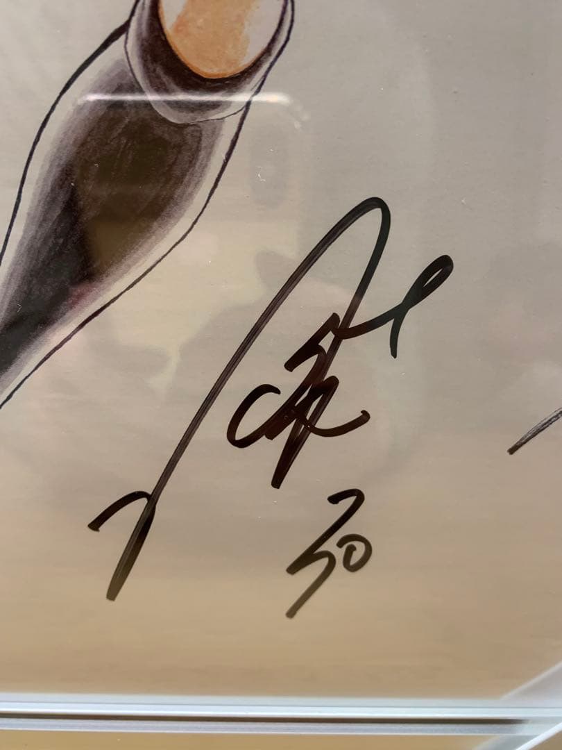 LIXIL×鹿島アントラーズ協賛25周年　 キャプテン翼コラボ　原画