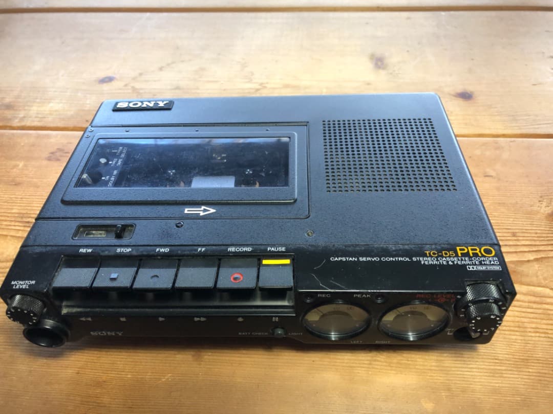 SONY　TC-D5PRO カセットコーダー