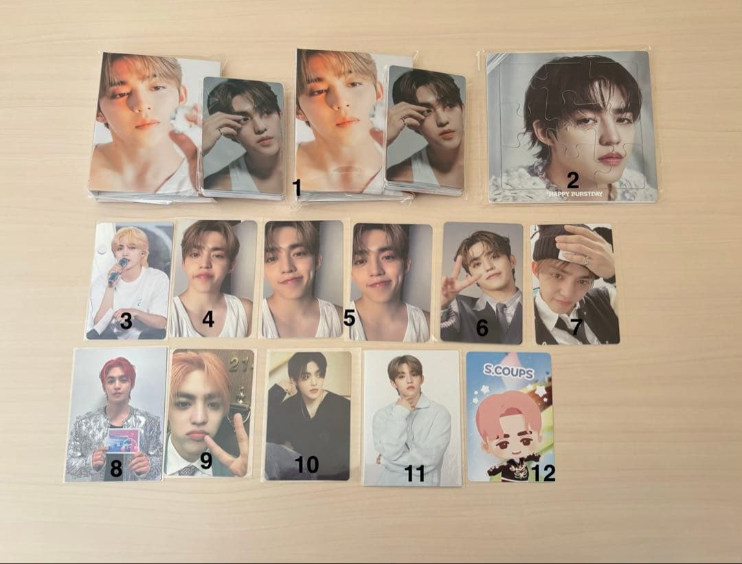 SEVENTEEN セブチ トレカ バラ売り