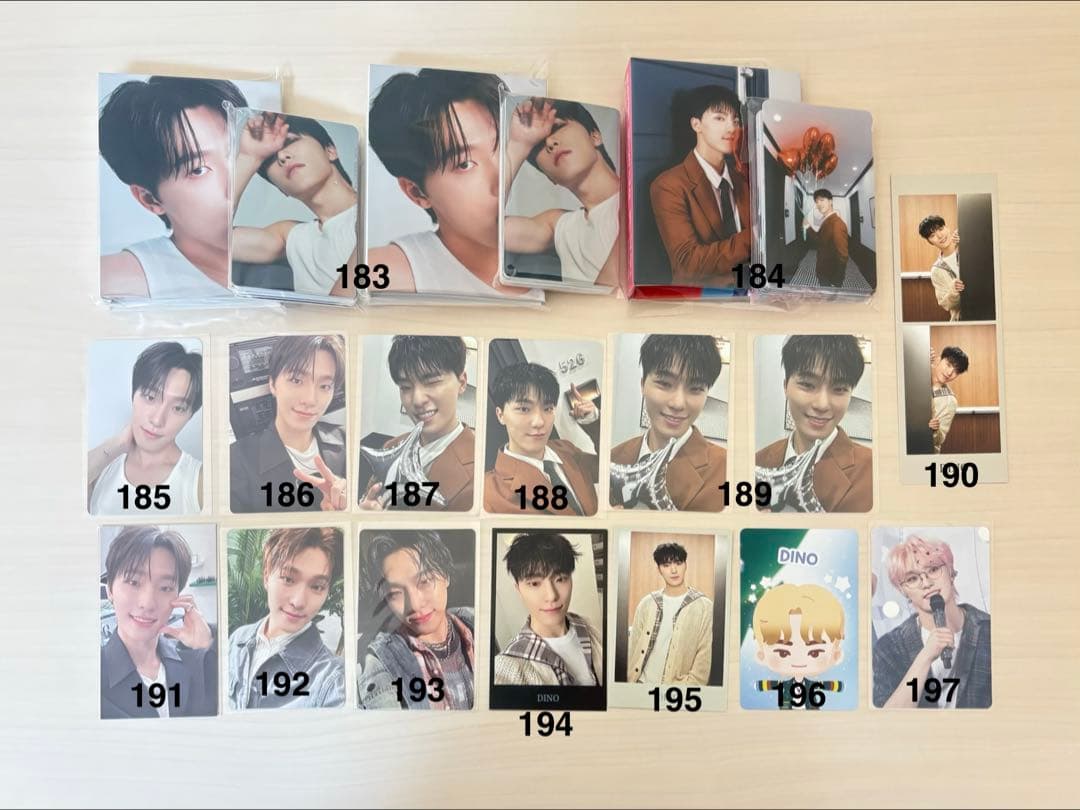 SEVENTEEN セブチ トレカ バラ売り