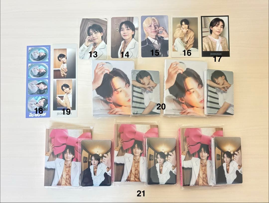 SEVENTEEN セブチ トレカ バラ売り