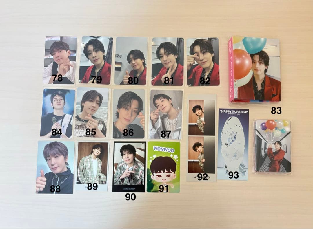 SEVENTEEN セブチ トレカ バラ売り