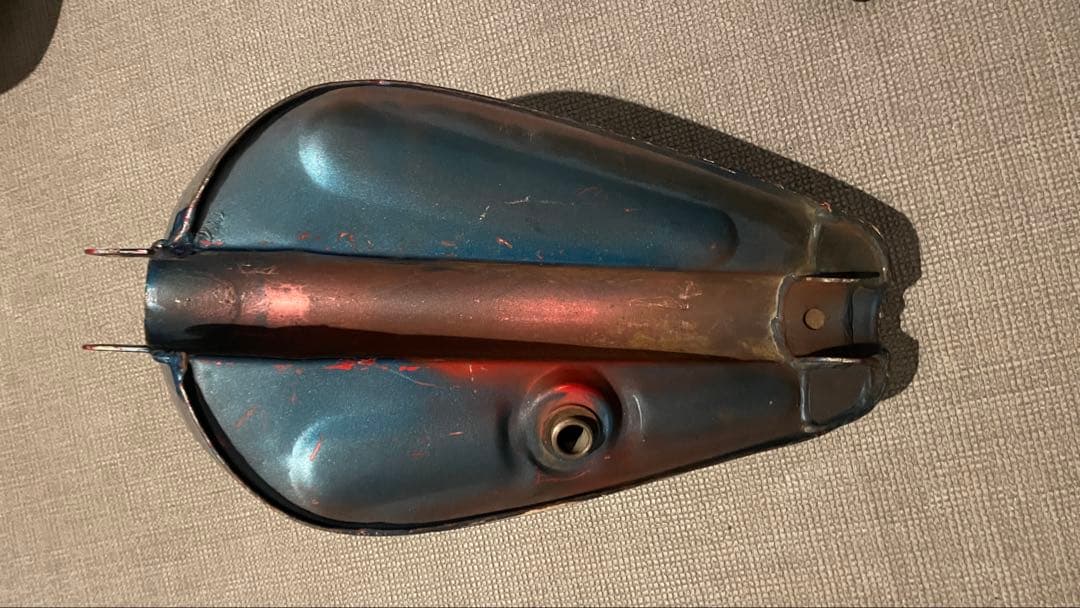 サ*ボ様 ハーレー用ヴィンテージスポーツスタータンク/ショベル・パン・ナックルヘ