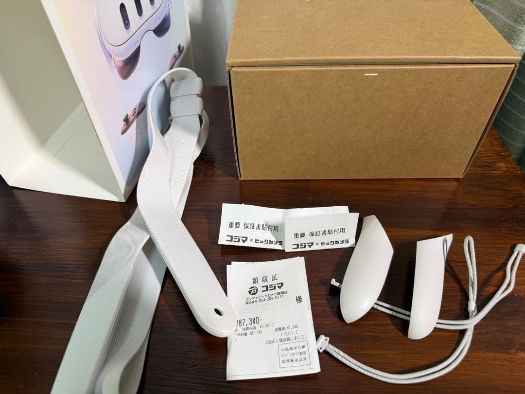  Quest 3 VRヘッドセット 512GB