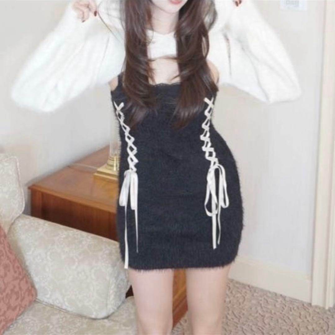 Amerge feather foodie onepiece ワンピース タグ付