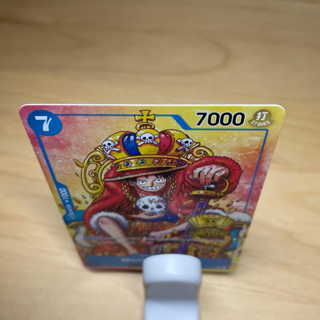【レア】ワンピースカードゲーム モンキー・D・ルフィ　2周年記念　英語