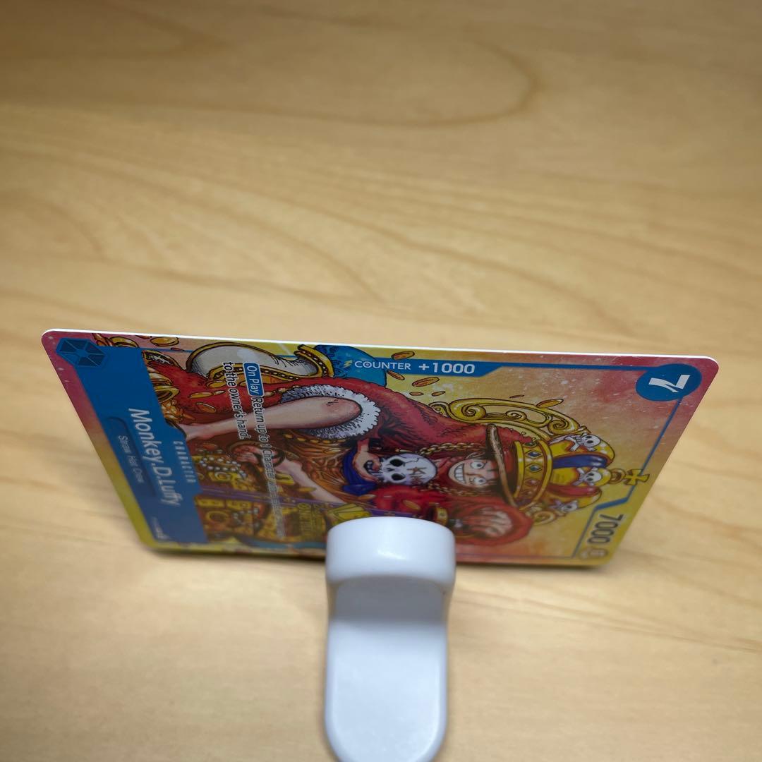 【レア】ワンピースカードゲーム モンキー・D・ルフィ　2周年記念　英語